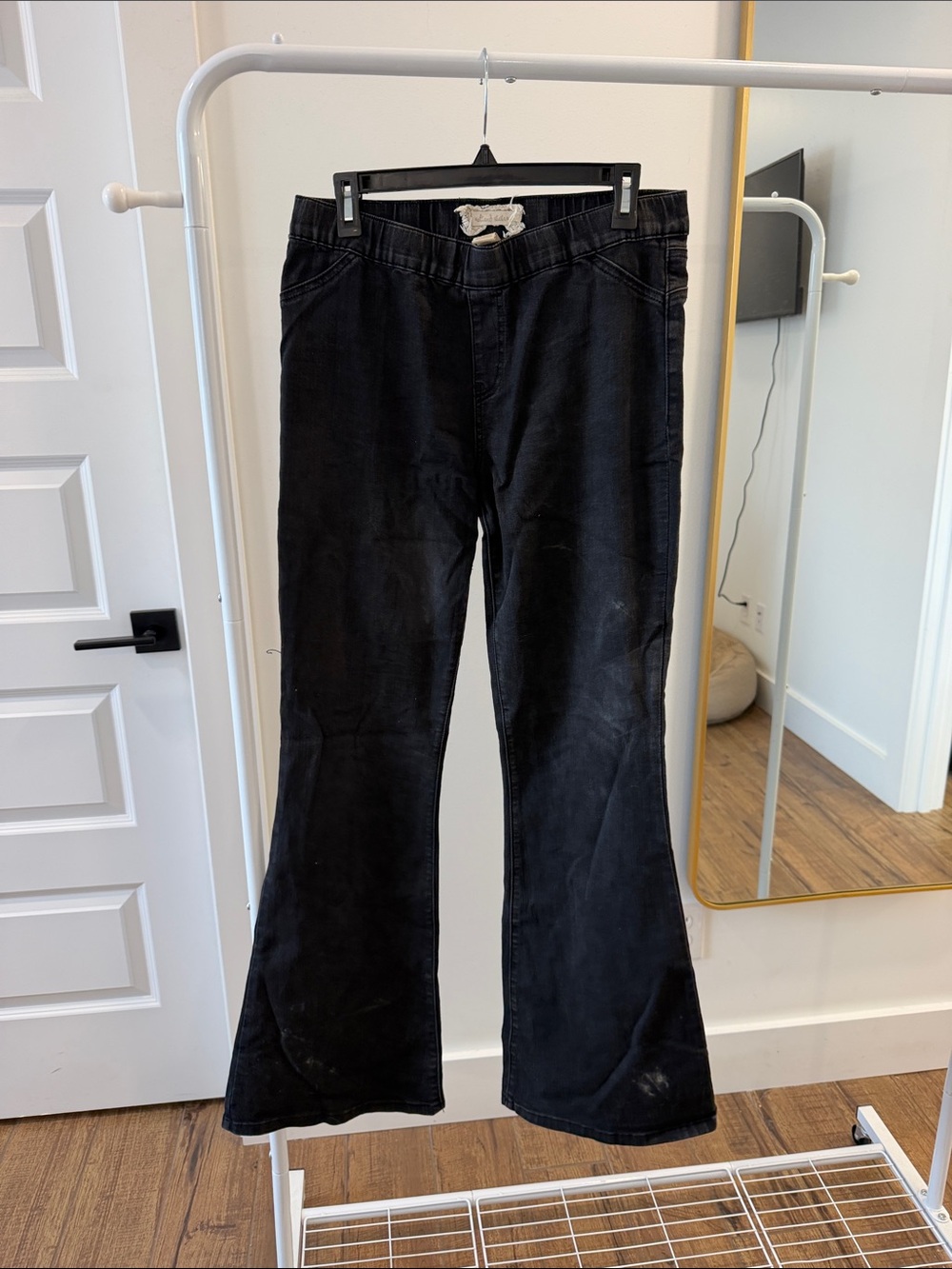 Altar'd State Black High-Rise Flare Jeans